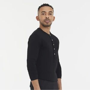 Tom Ford Classic Black Long Sleeve Shirt